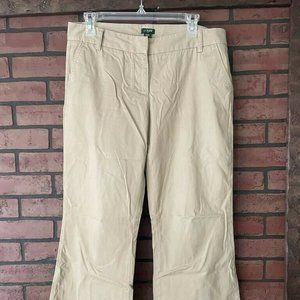 J Crew Khaki Pants Size 8 Short CityFit